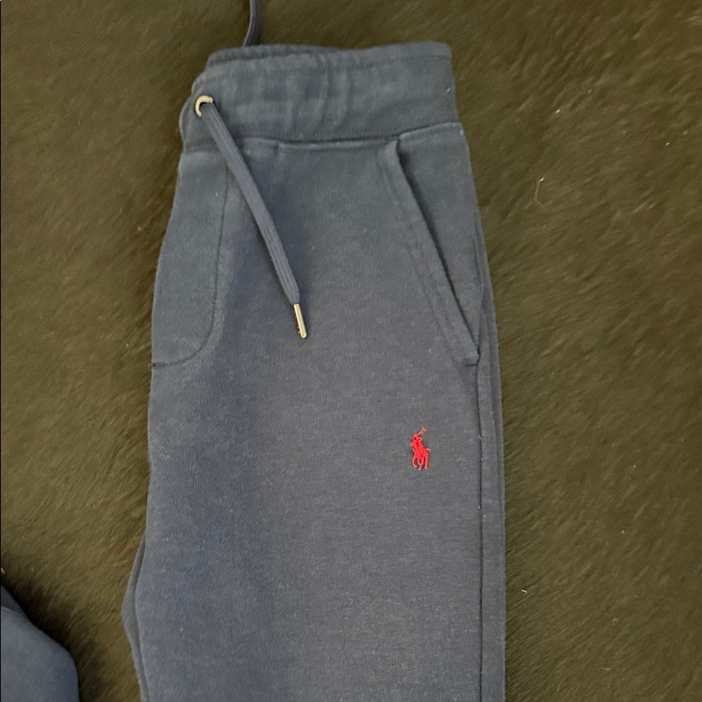 Polo by Ralph Lauren Kids Blue Jogger Set - Picture 3 of 3